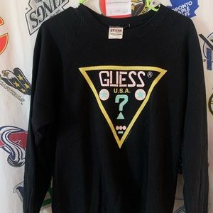 1987 guess crewneck